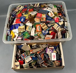 Large Lot Of Vintage Matchbooks.