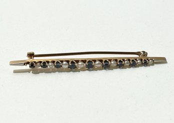 Vintage 14k Yellow Gold Pin