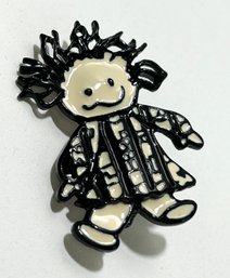 Vintage Whimsey Child Pin