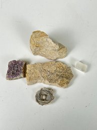 Group Of Geodes, Amethyst, Crystal