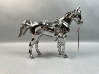 Chrome Plated Horse