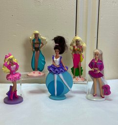 5 McDonald Barbie Dolls Out Of Package