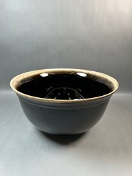 Pfaltzgraff Brown Drip Glaze Dough Bowl