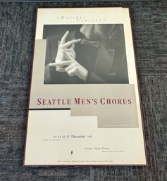Seattle Mens Chorus Print - 1988