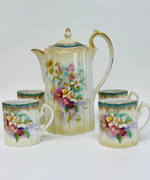 R S Chocolate Pot Set With 4 Mugs *Local Pickup Only*