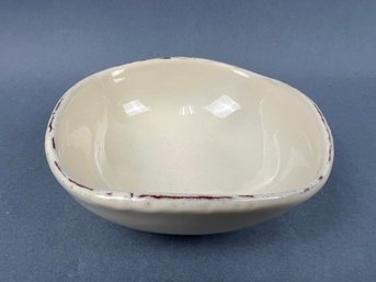 Vintage Vietri Clay Bowl From Italy.