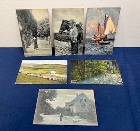 Lot Of 6 Vintage Postcards