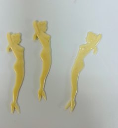 Plastic Hor D'oeuvre Picks-nude Women