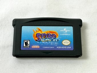 Gameboy Advance Spyro Season On Ice Cartridge