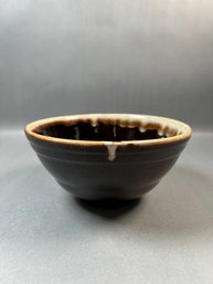 Pfaltzgraff Brown Drip Glaze Mixing Bowl