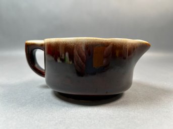 Pfaltzgraff Brown Drip Glaze Creamer