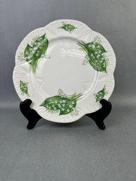 Shelley China -Lily Of The Valley- 8 Inch Plate