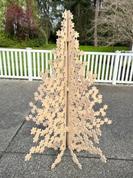 Beautiful Wood Christmas Tree