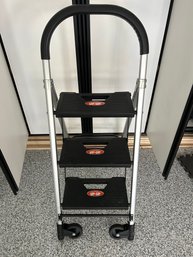 The Original Up Up Step Ladder With Wheels