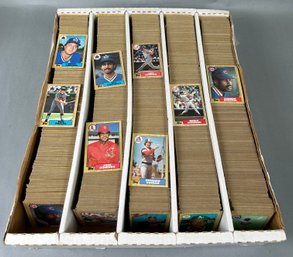 Vintage 80s Topps Baseball Cards Lot