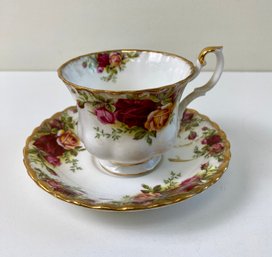 Old Country Roses-royal Albert Cup & Saucer