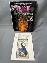 2 Prague Art Nouveau Books.