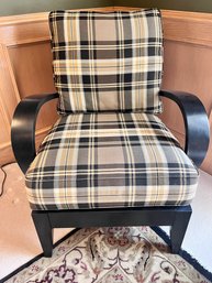 Ethan Allen Easy Chair With Footstool.