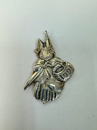 Peter Rabbit 1991 Lady Rabbit Sterling Charm