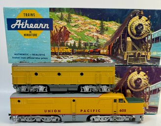 2 Union Pacific Trains By Athearn