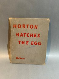 Horton Hatches The Egg By Dr Seuss 1940