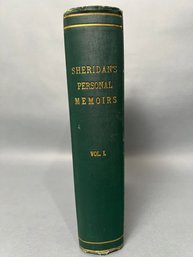 Book:  Sheridans Personal Memoirs Vol. 1 - Published 1888