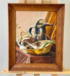 Boshwit  1956 - Oil Painting - Bowl And Pitcher