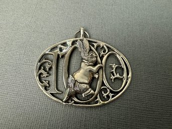 Peter Rabbit Sterling Charm