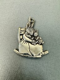 Hand And Hammer Peter Rabbit 1993 Charm