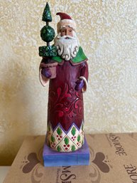 8 Inch Tall Jim Shore Santa.