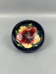 Vintage Moorcroft Flower Small Bowl