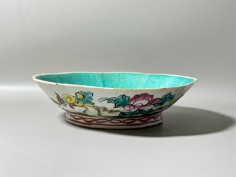 Antique Chinese Footed Bowl