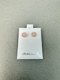 Rose Quartz Earrings