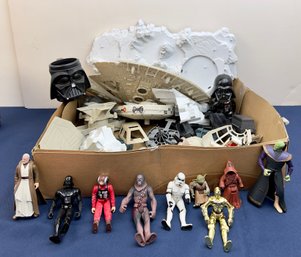 Lot Of Misc. Star Wars Parts & Figures