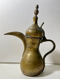 Antique Brass Middle Eastern Coffee Pot *Local Pick Up Only*