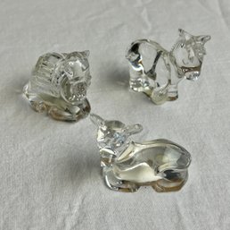 Vintage Small Marquis Waterford Crystal Sculptures *LOCAL PICKUP ONLY - NO SHIPPING*