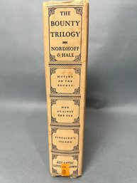 Book:  The Bounty Trilogy By Charles Nordhoff & James Norman Hall - 1951