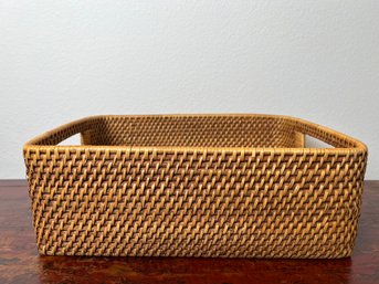 Tightly Woven Basket.