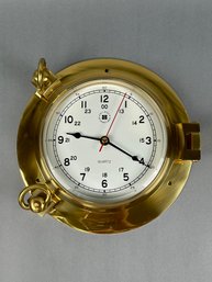 Bet Berk International Brass Ships Clock