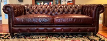 Chesterfield Leather Sofa