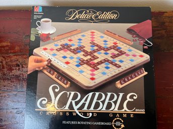 Deluxe Edition Scrabble.
