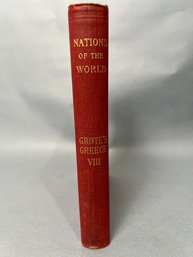 Book:  Nations Of The World, Grotes Greece VIII - By George Grotesque ESQ - 1900