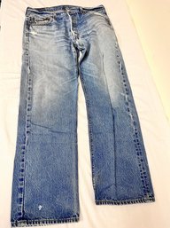 38x36 Levis 501 Button Fly Jeans.