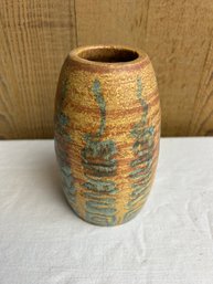 Vintage Glazed Pottery Art Vase *LOCAL PICKUP ONLY - NO SHIPPING*