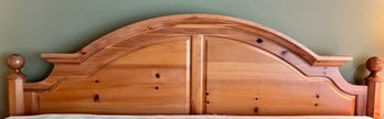 King Size Knotty Pine Headboard.