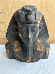 Vintage Egyptian Style Moulded Sculpture *LOCAL PICKUP ONLY - NO SHIPPING*