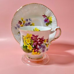 Flower Festival - Paragon China Cup & Saucer *Local Pick Up Only*