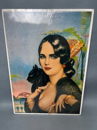 Vargas 1928 Pin Up, Spanish Woman - Reproduction