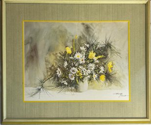 Vintage Turner Floral Print Framed *LOCAL PICKUP ONLY - NO SHIPPING*