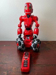 Wowwee Red Robot With Remote.